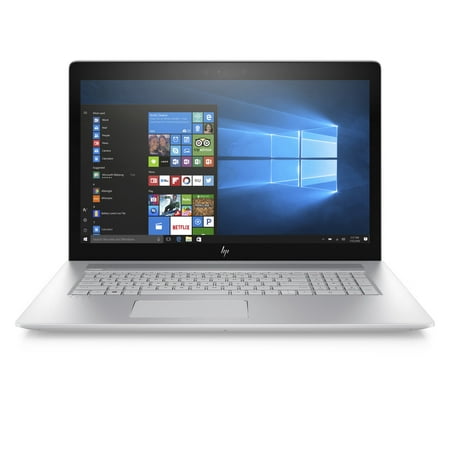 HP Envy 17-AE110NR Natural Silver 17.3 inch Touch Laptop, Windows 10, Core i7-8550U QC Processor, 12GB Memory, 1TB Hard Drive, DSC MX150 4GB Graphics, DVD, Backlit, Bang & (Best Value 17 Inch Laptop)