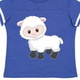 thumbnail image 3 of Inktastic Cute White Lamb Boys or Girls Toddler T-Shirt, 3 of 4
