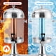 thumbnail image 3 of Yeshouse Dispensador de bebidas comercial de acero inoxidable de 4.2 galones, con núcleo de hielo, grifo antigoteo, soporte y bandeja, ideal para eventos y bodas, 3 of 6