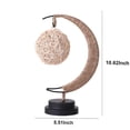 thumbnail image 2 of Ekuci Decorative Rattan Ball Style Moon Shape LED Night Lights, Warm Light, 2 of 10