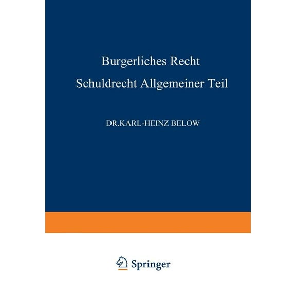Die Wirtschaftswissenschaften Bürgerliches Recht Schuldrecht, Allgemeiner Teil, (Paperback)