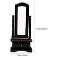 thumbnail image 2 of USHOBE Table de Maquillage Mini Décorative de Rangement Bois Noir 1 Ensemble, 2 of 6