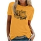 thumbnail image 1 of Blusa de Manga Corta Con Estampado de Cuello Redondo Informal Para Mujer Odeerbi ODB181521, 1 of 6