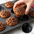 thumbnail image 5 of Kikcoin Bakeware Set, 33-Piece Baking Pans Set, Nonstick Baking Sheet Pans for Kitchen with Silicone Handles, Nonstick Cookie Sheets, Loaf Pan, Gray, 5 of 12