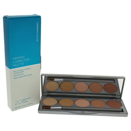 Mineral Corrector Palette SPF 20 by Colorescience for Women - 0.42 oz (Best Concealer Corrector Palette)