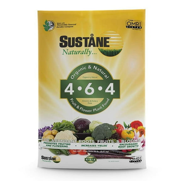 Sustane SNF80201121 Fertilizer for Low P Soils, 20 Pounds