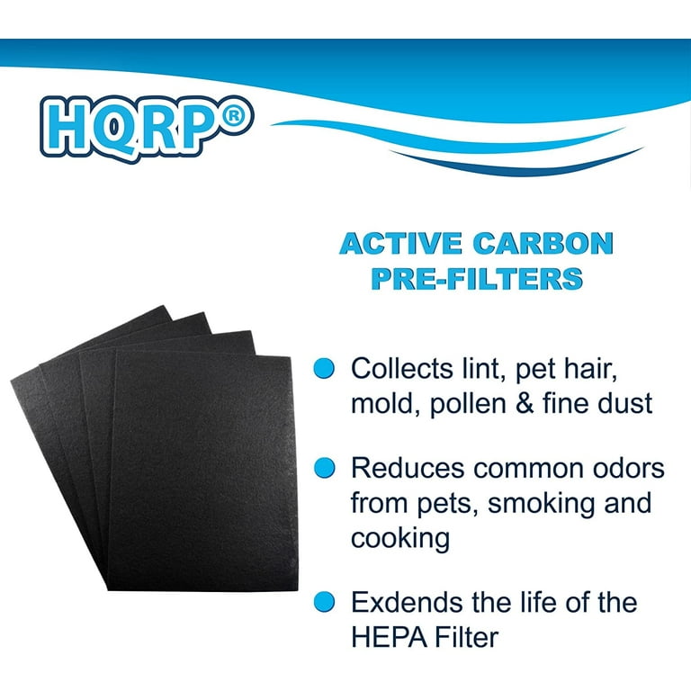 HQRP Filter Set True HEPA 4 Carbon for Winix 9000 9500 5000
