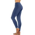thumbnail image 4 of Pantalons pour Femmes Taille Haute Mode Décontractée Femmes Solide Span Dames Taille Haute Pantalons Larges Pantalons de Yoga Pantalons Complets Liquidation, 4 of 9