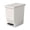 Light Gray, variant on jifeng Step on Trash Can Large Capacity Dustbin Garbage Bin for Hotel Lobby Kitchen Light Gray