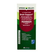 Spring Valley 4-Function Brain Support Dietary Supplement, 60 Count