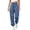 *Blue, variant on Women's High Waisted Sweatpants with No Pockets , Fall Stretchy Joggers For Women, S-2XL