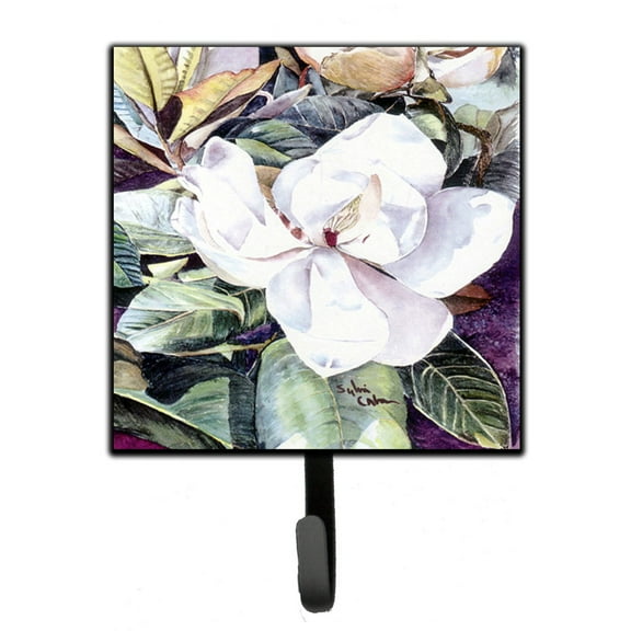 Carolines Treasures 8002SH4 Flower - Magnolia Leash or Key Holder Single Hook multicolor