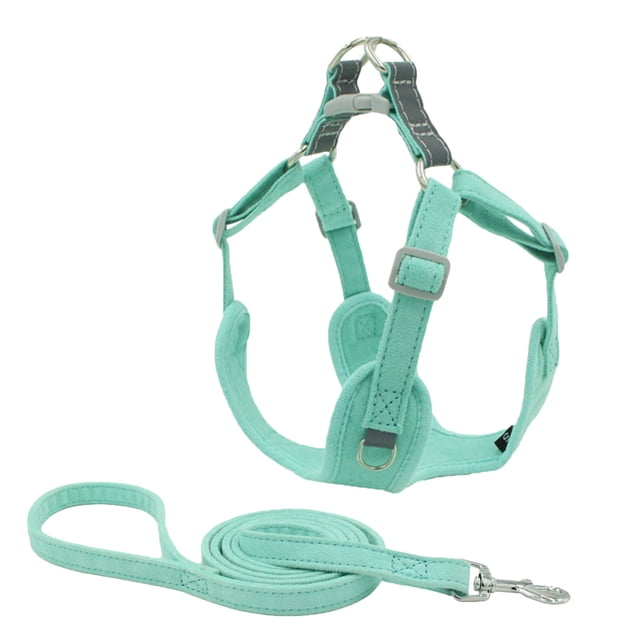 Clearance! Pet Harnesses And Leash Set\ Soft And Breathable Vests With Reflective Strip\ Escape Proof Pet Harnesses\ Easy To Wear For Pet Walking And Traveling Lightning Deals Returned Items #88