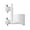 White, variant on Bubble Counter and Oxygen Filter Pump for Your Fish Aquatic with Improved Water Quality and Enhanced Oxygenation