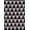 Navy, variant on Kokka Cotton Linen Canvas Fabric, Teal Geometric Print for Bag Making, Dressmaking & Upholstery, 43" Wide, By the Yard