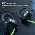 thumbnail image 2 of Mpow Flame S Wireless Earbuds Sports, in Ear Earphones Pro Version Aptx-HD Bass/BT 5.0/12H Playtime/CVC 8.0 Mic/PX7 Waterproof, Running Bluetooth Headphones for IOS/Android/Windows - Green, 2 of 9