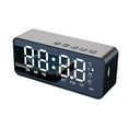 thumbnail image 1 of Boc G50 Wireless Speaker Mini Mirror Surface Design Support TF Card 2-in-1 Practical Bluetooth-compatible Loudspeaker Alarm Clock for, 1 of 10