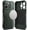 Dark Green, variant on Ringke Rugged Gear Magnetic for iPhone 16 Pro Max Case, Compatible with MagSafe Camouflage Military Design Shockproof Heavy Duty Protection Rugged Scratch Resistant TPU Phone Cover - Camo Black