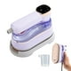 thumbnail image 1 of Vaporizador de ropa portátil | Plancha de vapor de alta potencia de 1400 W con pantalla LED digital | Depósito de agua grande de 185 ml y precalentamiento rápido | Plancha portátil para viajes y, 1 of 1