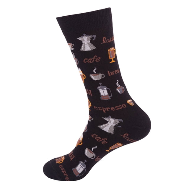 Chaussettes à Moins de 5$ Chaussettes Multicolores pour Femmes Chaussettes Imprimées Cadeaux Coton Longues Chaussettes Amusantes pour Femmes Chaussettes Funky Mignonnes