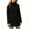 thumbnail image 4 of Girls Waterproof Jacket Coats Long Sleeve Hooded Outdoor Outwear Lining Interchange Jacket, 4 of 8