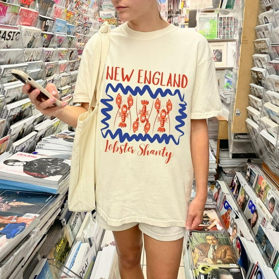 DOPASHIRT Lobster Graphic Tee, Fisherman Core Shirt, Coastal Tee, Trendy Summer Vacation Apparel, Seafood Tee, Beach Tee, Maine Clothing Unisex S-5XL Hot Trending Shirt, Vintage Birthday Gift