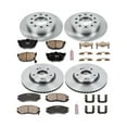 thumbnail image 3 of Power Stop Front and Rear Stock Replacement Brake Pad and Rotor Kit KOE164, 3 of 8