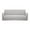 Grey, variant on Dvruxg Solid Color Elastic Sofa Cover – Universal Knitted Velvet Couch Protector – Stretchable, Machine Washable & Stain Resistant Sofa Cushion Cover for All Seasons