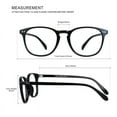 thumbnail image 4 of LAMBBAA Blue Light Blocking Glasses 3 Pack Computer Game Glasses Square Frame for Men Women Anti Eyestrain UV Filter(3 Black), 4 of 5