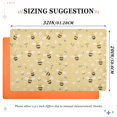 thumbnail image 6 of Yayeee Doormat for Inside 20"x32" Absorbent Low-Profile Washable Non-Slip Rubber Backed Entryway Rug, Cute Bee Pattern, 6 of 8