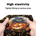 thumbnail image 7 of HELLHERO Pumpkin Cat Reusable Walker Seat Cushion Cover Seat & Back Cover with Dust Proof Moisture Wicking Neighborhoods and Indoor Outdoor Fall, 7 of 7