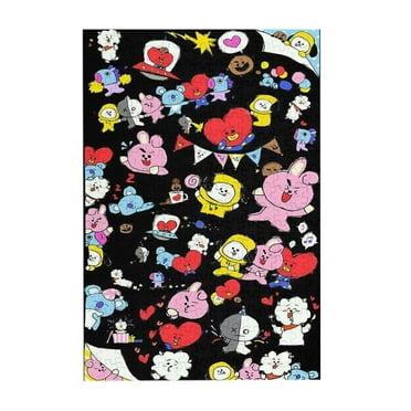 BT21 Cute 300 Piece Jigsaw Puzzle Puzzle for Adults Child and Families, Glossy, Sturdy Pieces and Minimal Puzzle Dust