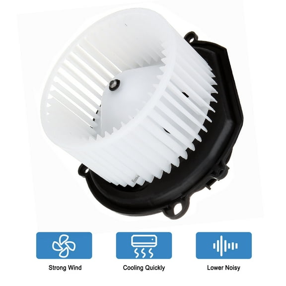 ECCPP HVAC Plastic Heater Blower Motor ABS for Ford w/Fan Cage fit for 1996-2007 for Ford Taurus /1996-2005 for Mercury Sable