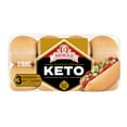 Arnold Keto Hotdog Buns, 8 count, 12 oz