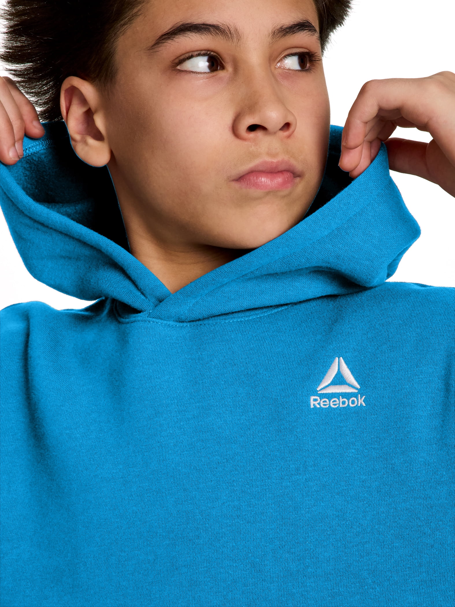 Reebok Boy's Athletic Game Day Fleece Pullover Hoodie, Sizes 4-18