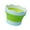 Green, variant on Foldable Artist Water Cup Food Grade Paint Brush Cleaning