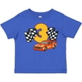 thumbnail image 3 of Inktastic Number Three Race Car Boys or Girls Toddler T-Shirt, 3 of 5