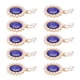 thumbnail image 3 of Broches, Resistentes, Duraderos, Tamaño Pequeño, Peso Ligero, Broches De Flores Para Ropa, Zapatos, Decoración Para Horquillas, Decoración Para Bolsos, Decoración Cergrey Perla de ópalo azul de 2,3x4,5 cm, 3 of 8