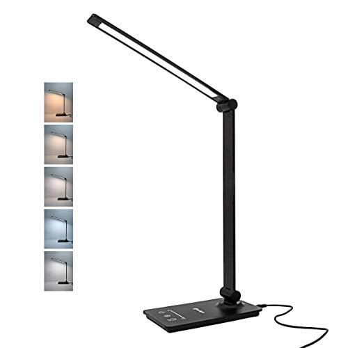 7 Touch Control Desktop Light 8W LE LED Desk Lamp Dimmable Daylight Lamp 