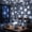 Snowflakes, variant on Galaxy Projector Night Light, Ocean Wave Night Light Projector, USB LED Star Projector Lamp (Adjustable Brightness, Bedroom Ceiling Wall Decor)