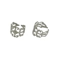 thumbnail image 4 of 20 Piezas Anillo De Flor Estampado En Blanco De Latón Ajustable Sunnimix Anillo de dedo ajustable, 4 of 8