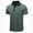 Dark Gray, variant on Miqool Mens Golf Shirts Quarter Zip Short Sleeve Golf T Shirt Quick Dry Moisture Wicking Performance Athletic Workout Tennis Shirts