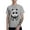 Gray, variant on Giant Panda Men's T-Shirt Cotton 100% Summer Tops Fashion Casual Animal Short Sleeves for Men Women Round Collar Top Tees