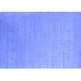 thumbnail image 1 of Ahgly Company Machine Washable Indoor Rectangle Abstract Blue Contemporary Area Rugs, 5' x 8', 1 of 4
