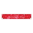 thumbnail image 1 of zhangmingg Valentine's Day Decorative Banner Heartfelt Celebration Party Sign for Home Decorations, 1 of 8