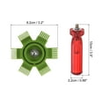 thumbnail image 2 of Unique Bargains Air Conditioner Fin Comb Straightener AC Plastic Condenser Radiator Cleaner Repair Tool Air Brush for Cleaning, 2 of 4