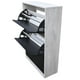 thumbnail image 2 of Zapatero Armable Hogare Venecia Blanco Negro, 2 of 3