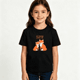 thumbnail image 2 of Girls Graphic Tees Fox My Mamie Loves Me Kids T Shirt Grandparents 100% Cotton Short Sleeve Soft Tops 4-13Y, 2 of 5
