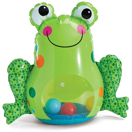 International Playthings Earlyears Inflatable Froggy Roly Poly