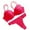 Red, variant on Levmjia Women Lace Lingerie Bra Thong Set Underwire Adjustable Shoulder Straps Solid Color Soft Breathable Mesh Outfit Honeymoon Night Club Daily Wear